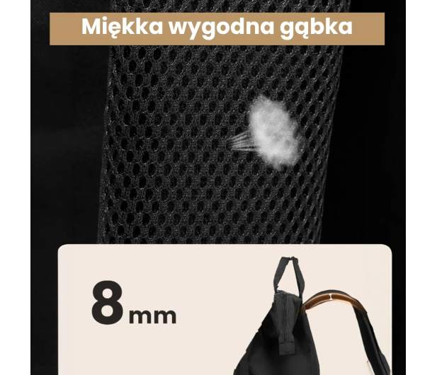 ExtraLink Black Forest by KM02 Beżowy kabinowy podróżny + kosmetyczka - 1570053 - zdjęcie 6
